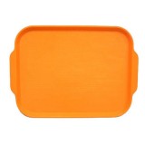 Поднос пластиковый (45х35,5) оранжевый