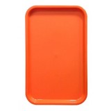 Поднос пластиковый (53х33) оранжевый